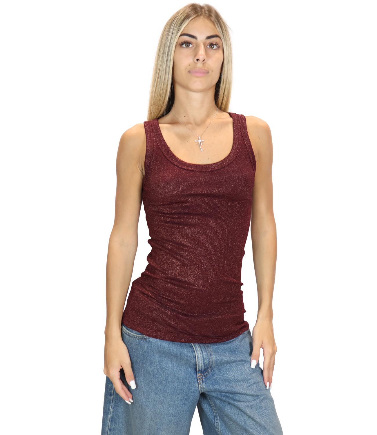 Vicolo Canotta Bordeaux Donna