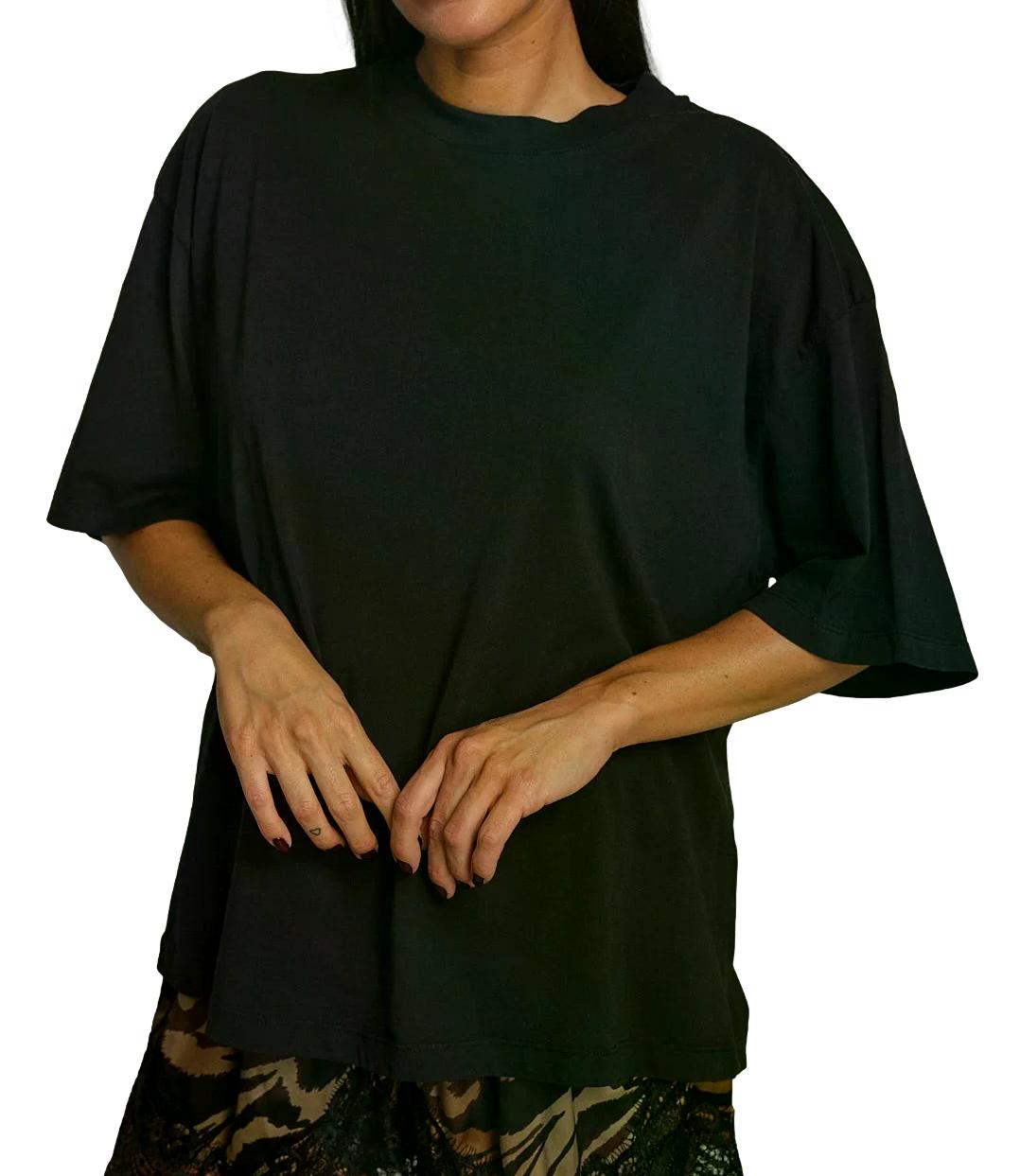 Vicolo T-shirt Nero Donna