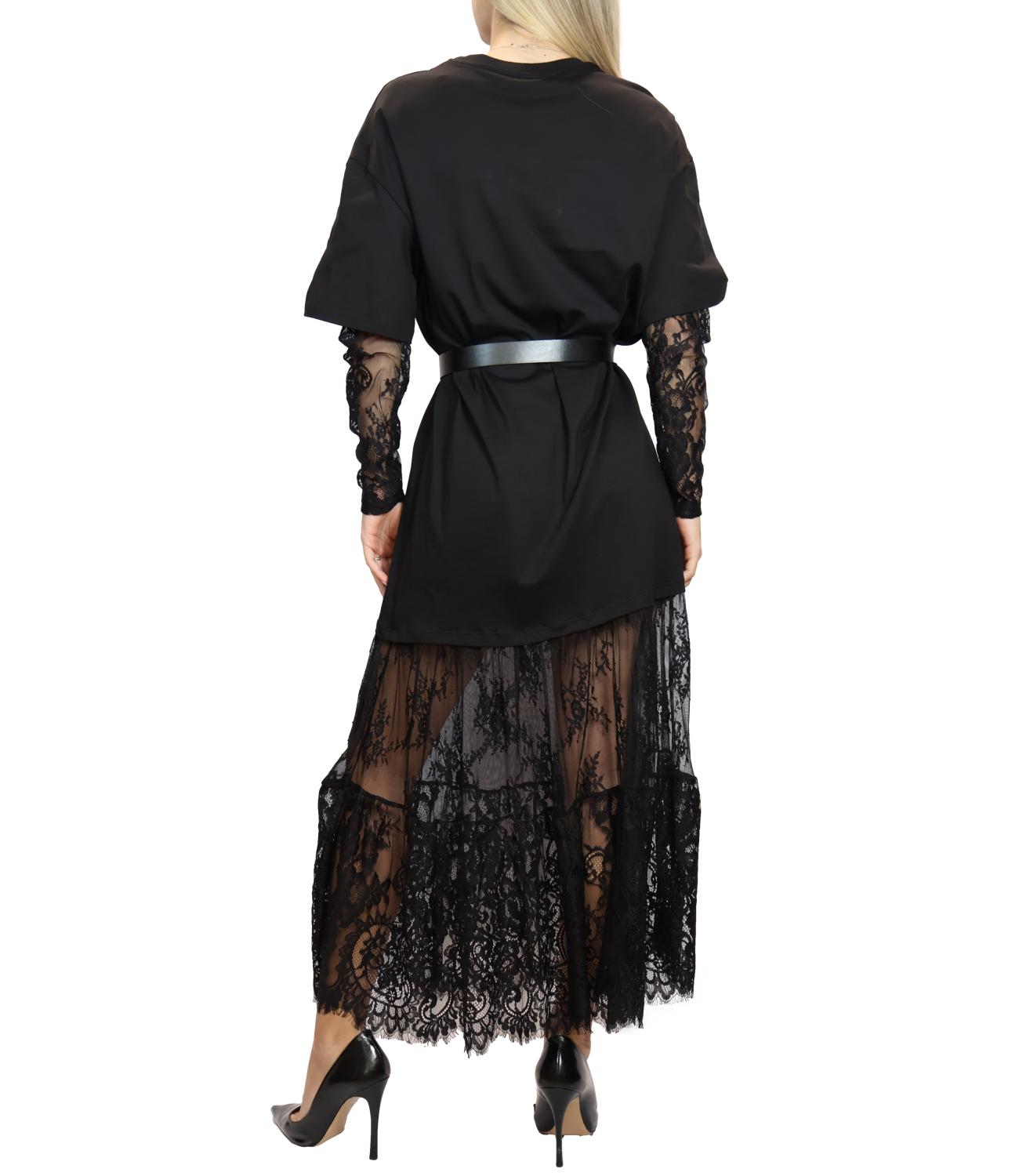 Vicolo Abito Nero Donna
