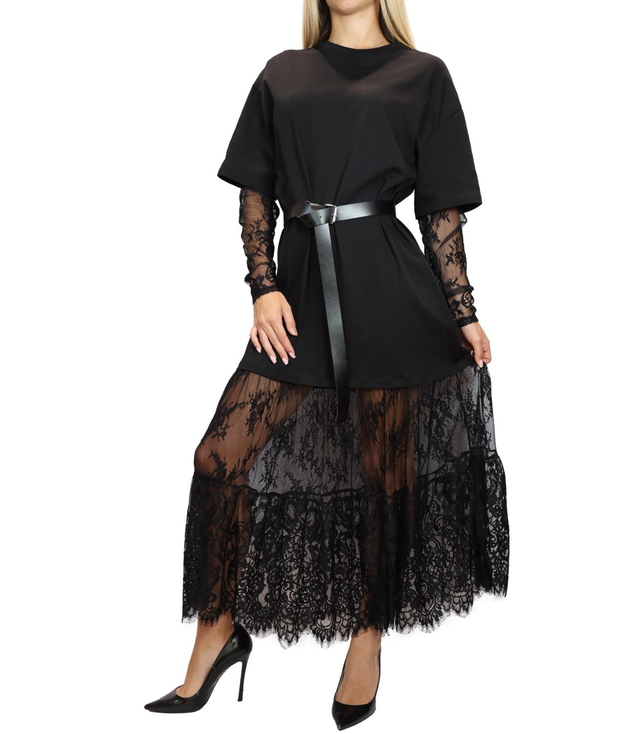 Vicolo Abito Nero Donna