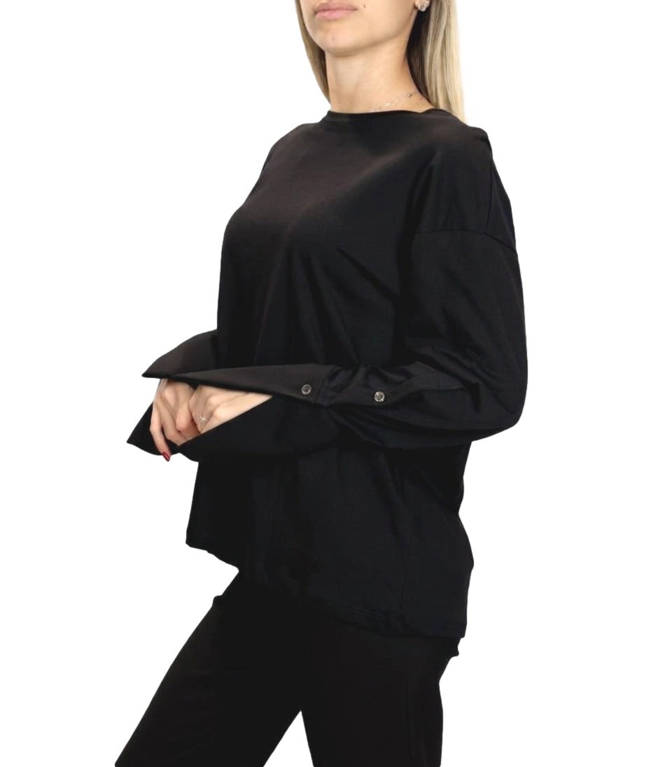 Vicolo T-shirt Nero Donna