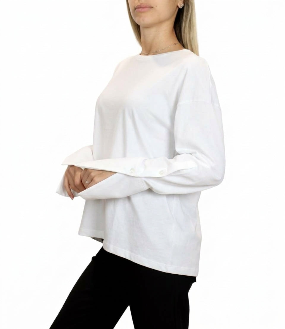Vicolo T-shirt Naturale Donna