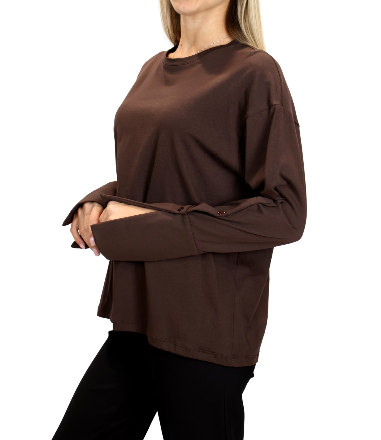 Vicolo T-shirt Fondente Donna