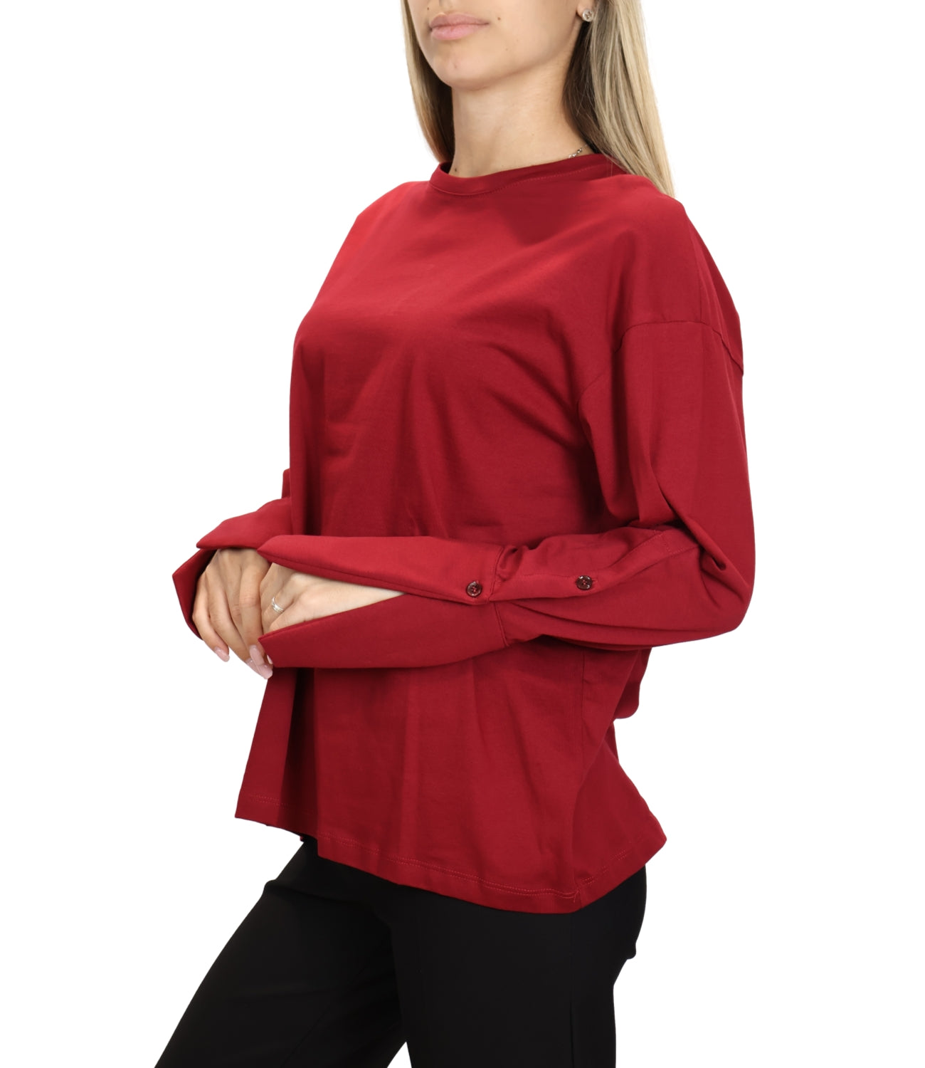 Vicolo T-shirt Bordeaux Donna