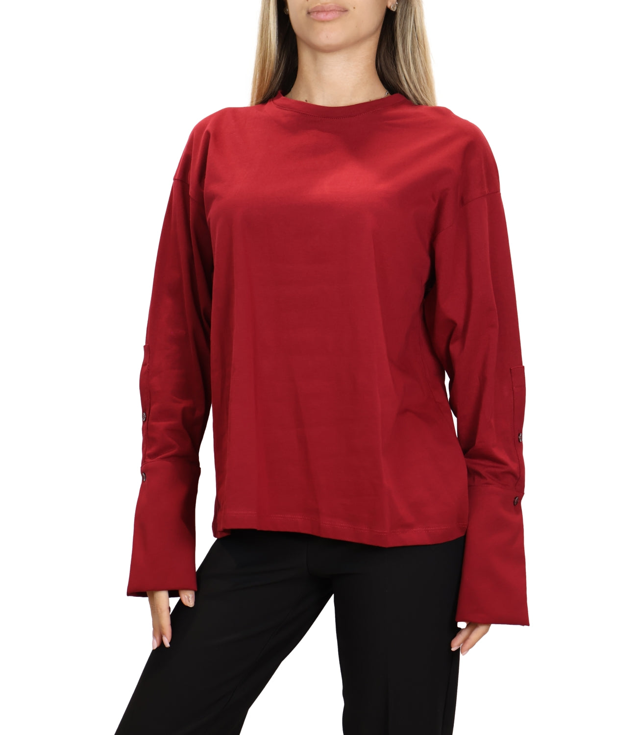 Vicolo T-shirt Bordeaux Donna