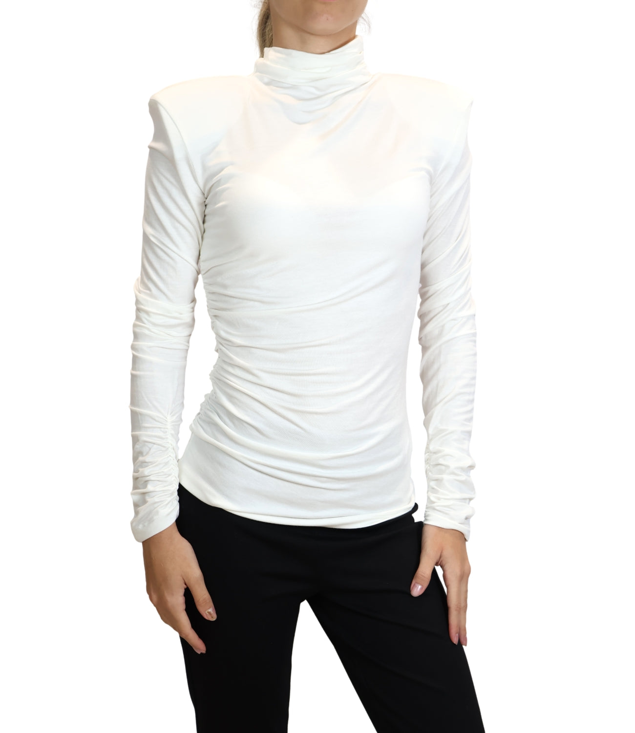 Vicolo Top Bianco Donna