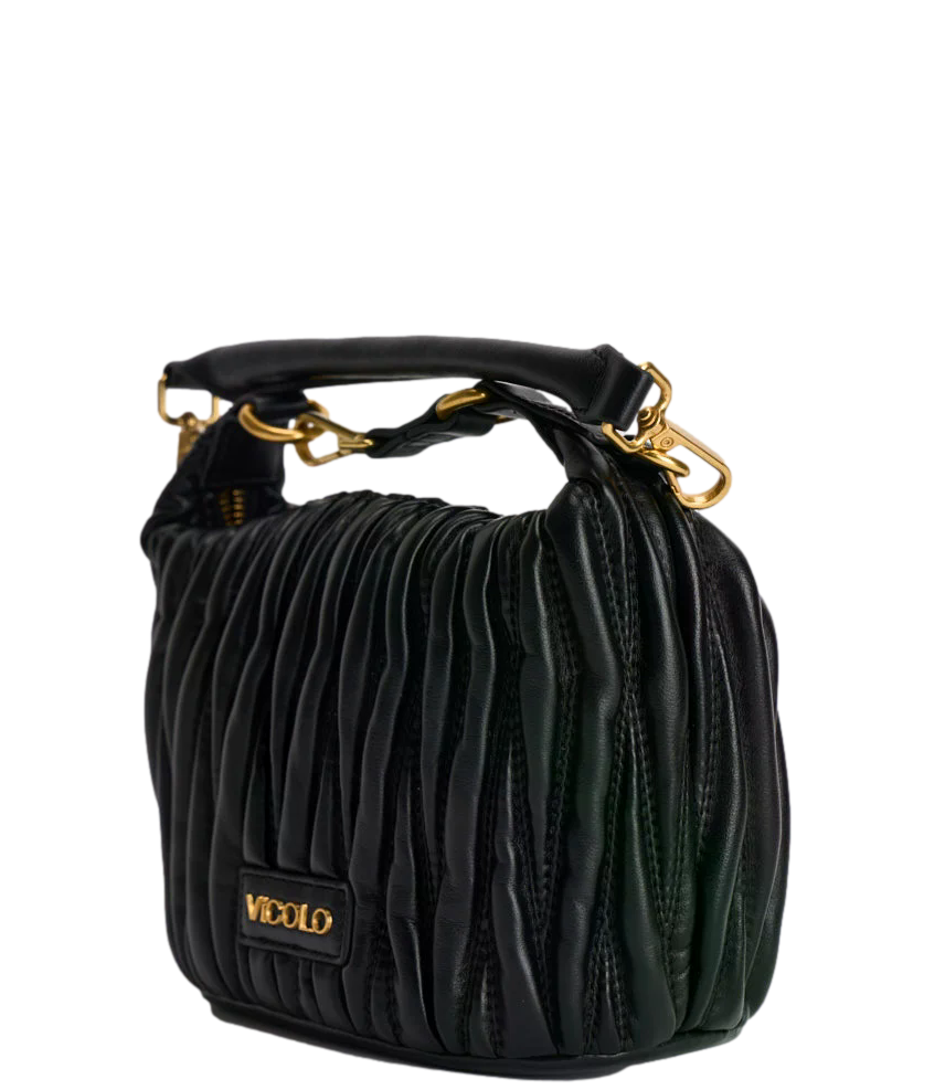 Vicolo Vicolo Borsa Hook Nero Donna