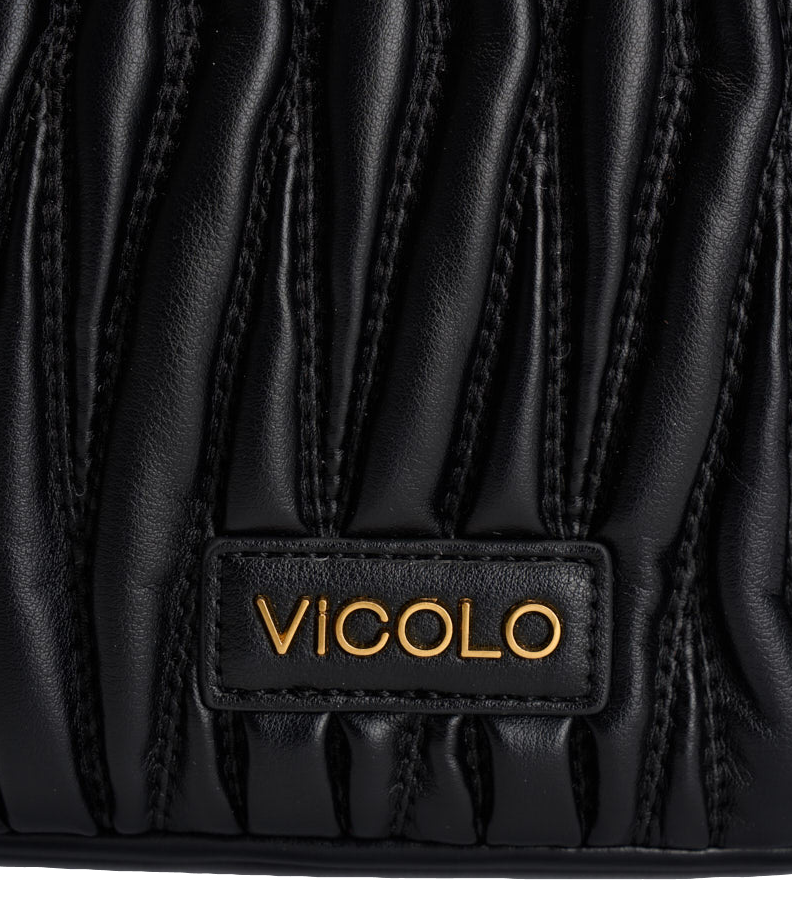 Vicolo Vicolo Borsa Hook Nero Donna