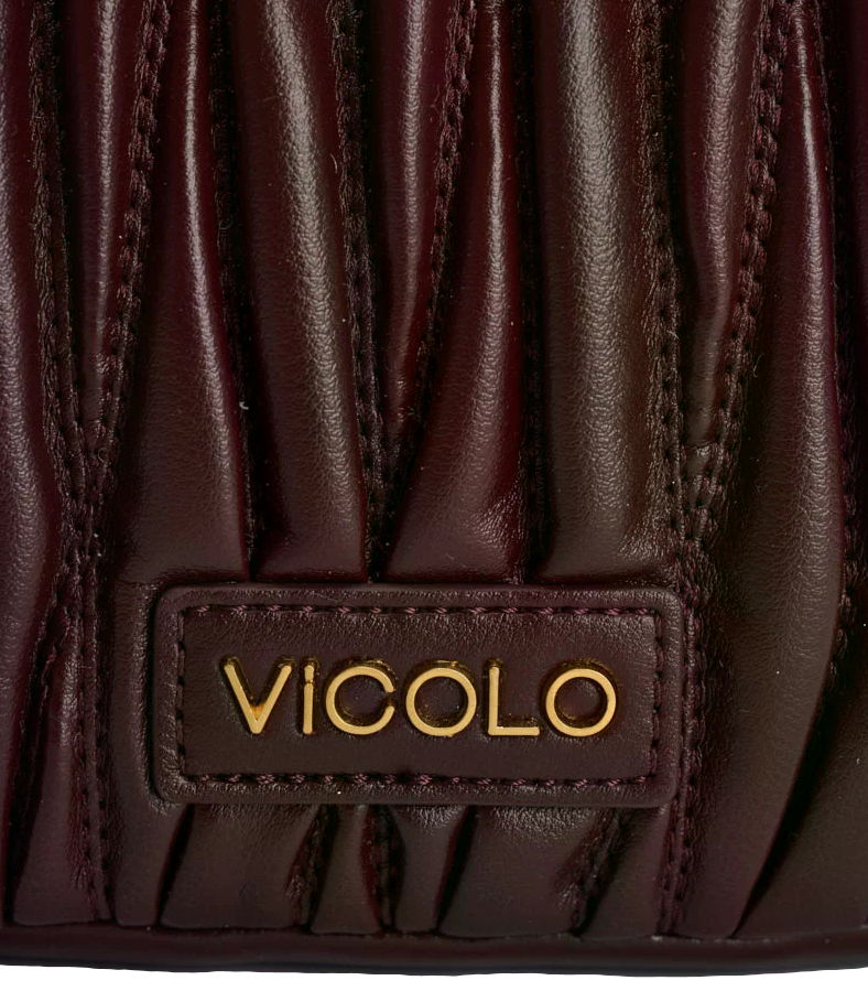 Vicolo Vicolo Borsa Hook Melanzana Donna