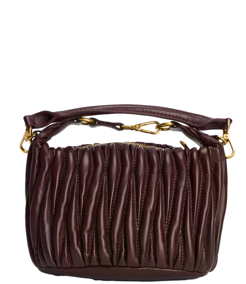 Vicolo Vicolo Borsa Hook Melanzana Donna