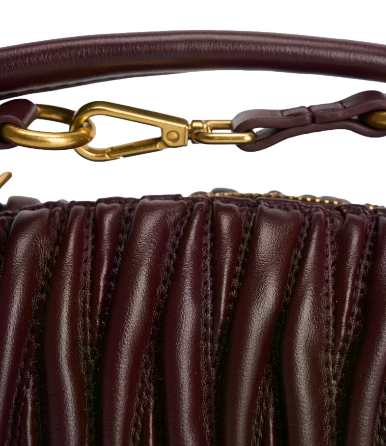 Vicolo Vicolo Borsa Hook Melanzana Donna