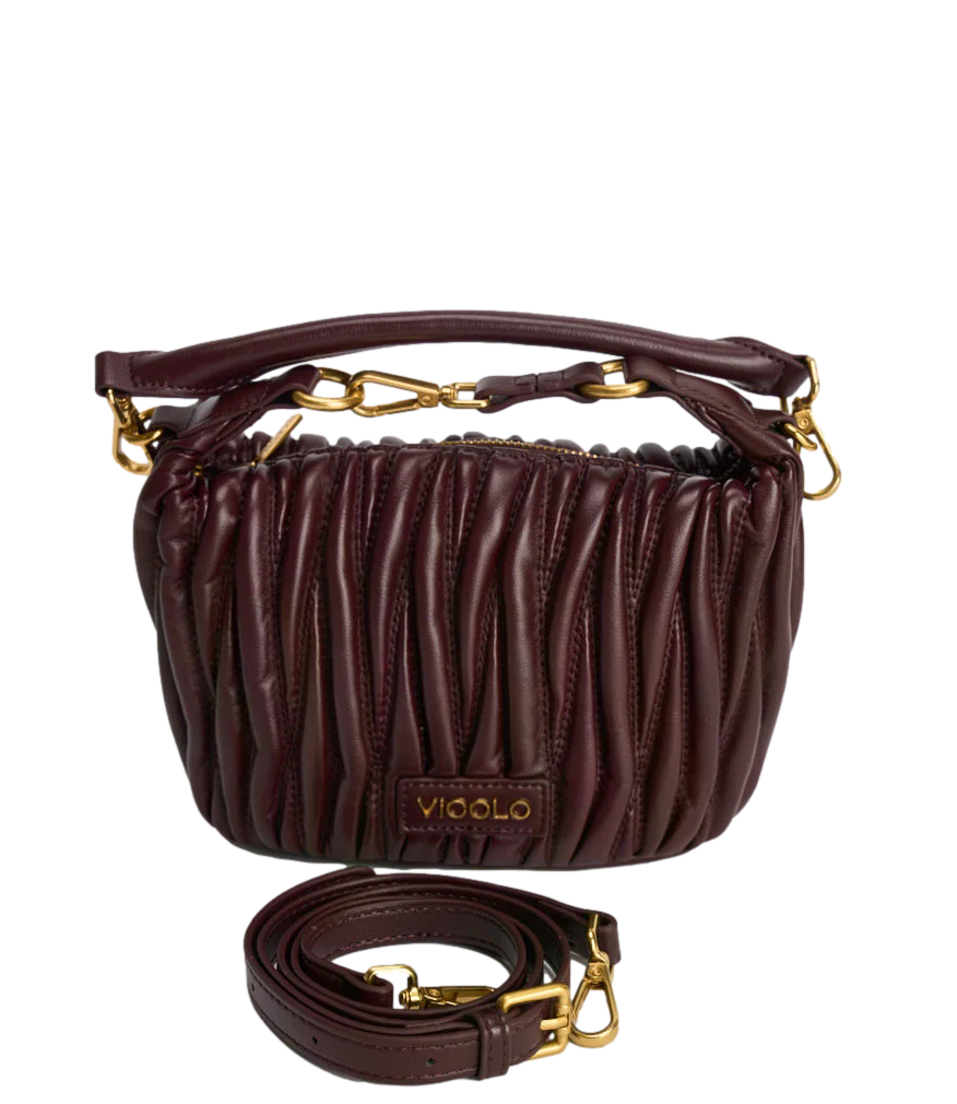 Vicolo Vicolo Borsa Hook Melanzana Donna