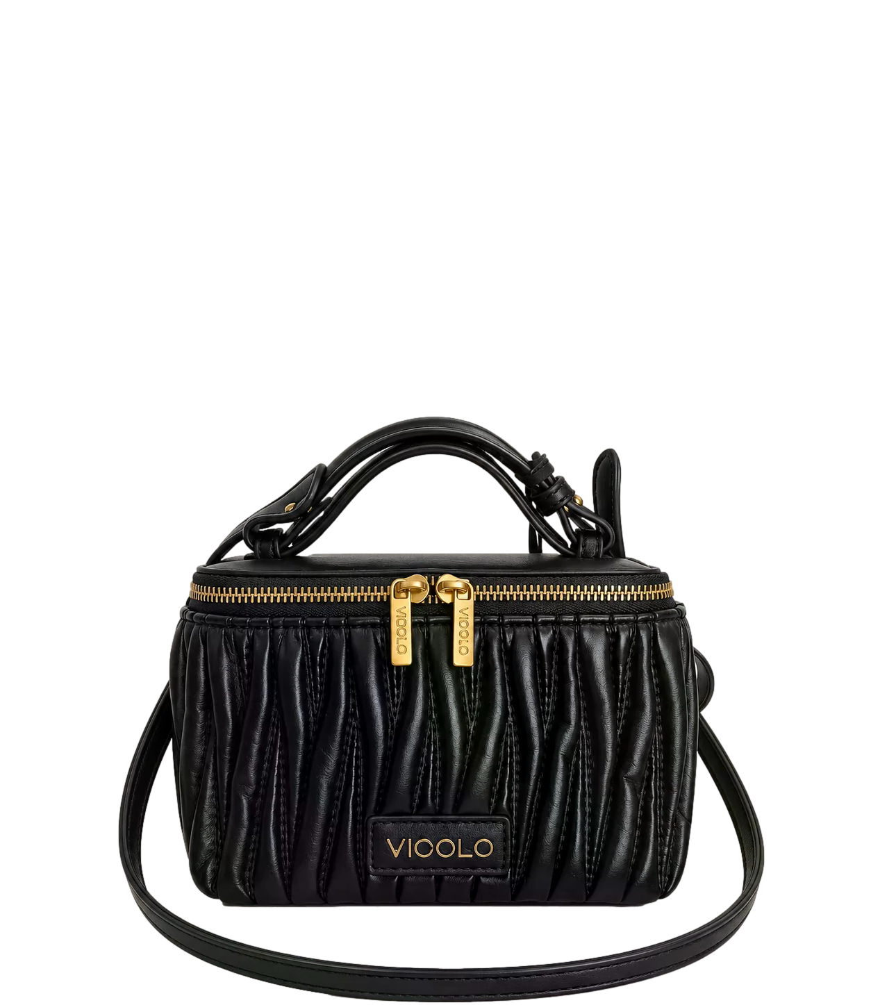 Vicolo Borsa Bauletto Nero Donna