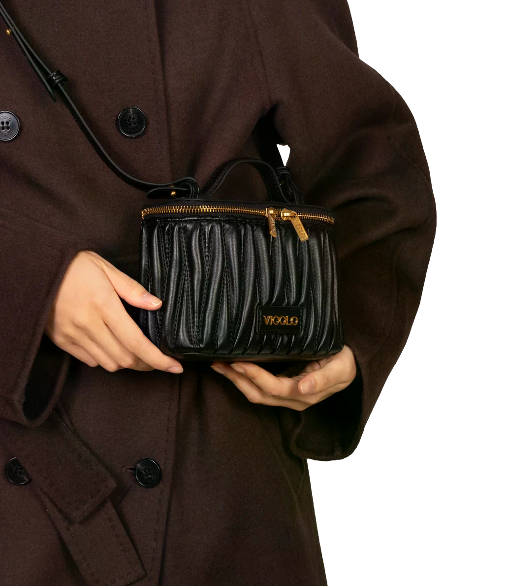 Vicolo Borsa Bauletto Nero Donna
