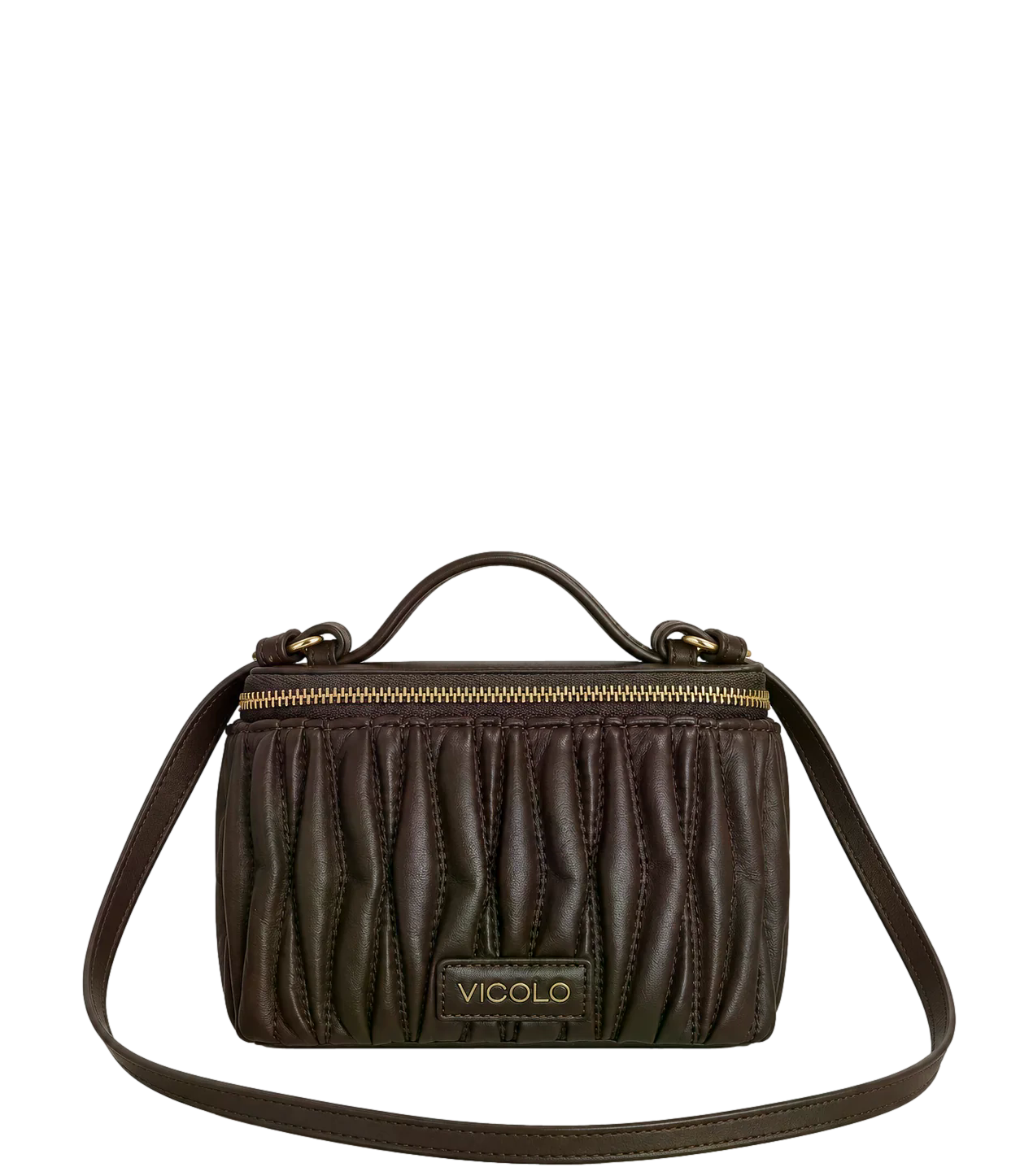 Vicolo Borsa Bauletto Moka Donna