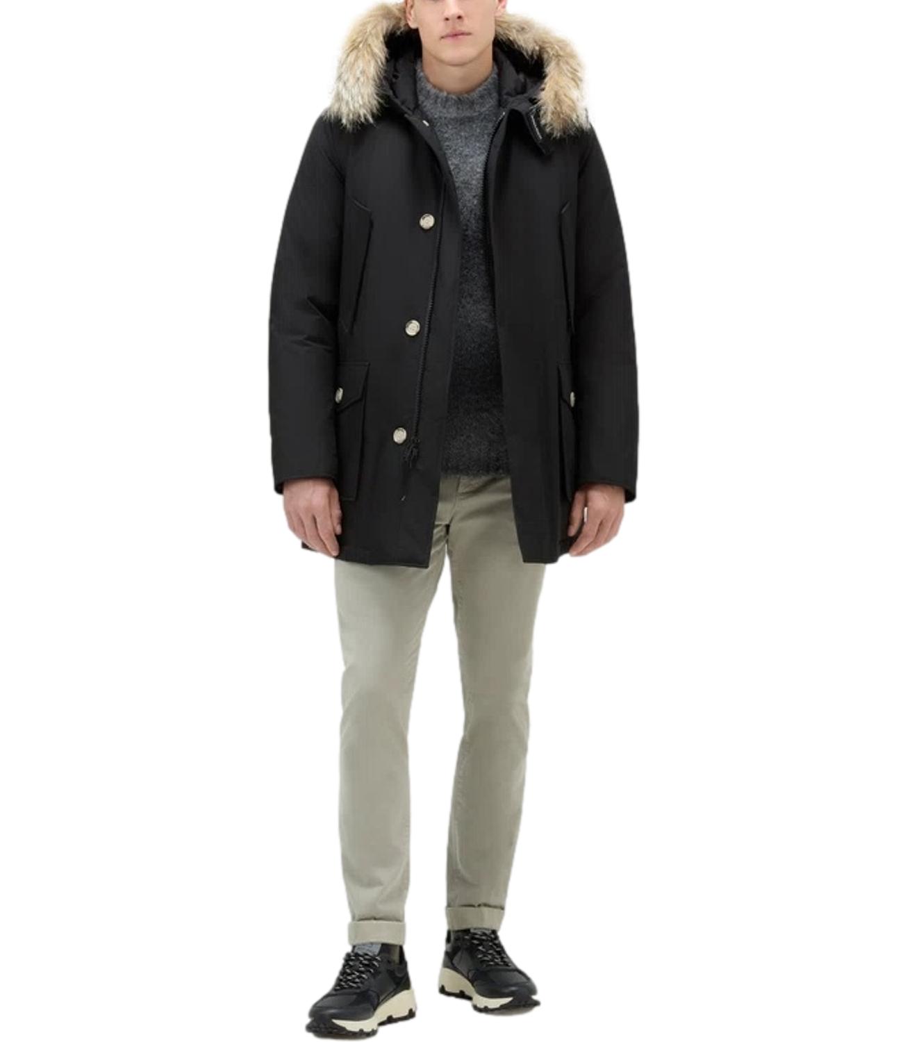 Woolrich Arctic Detachable Fur Parka nero