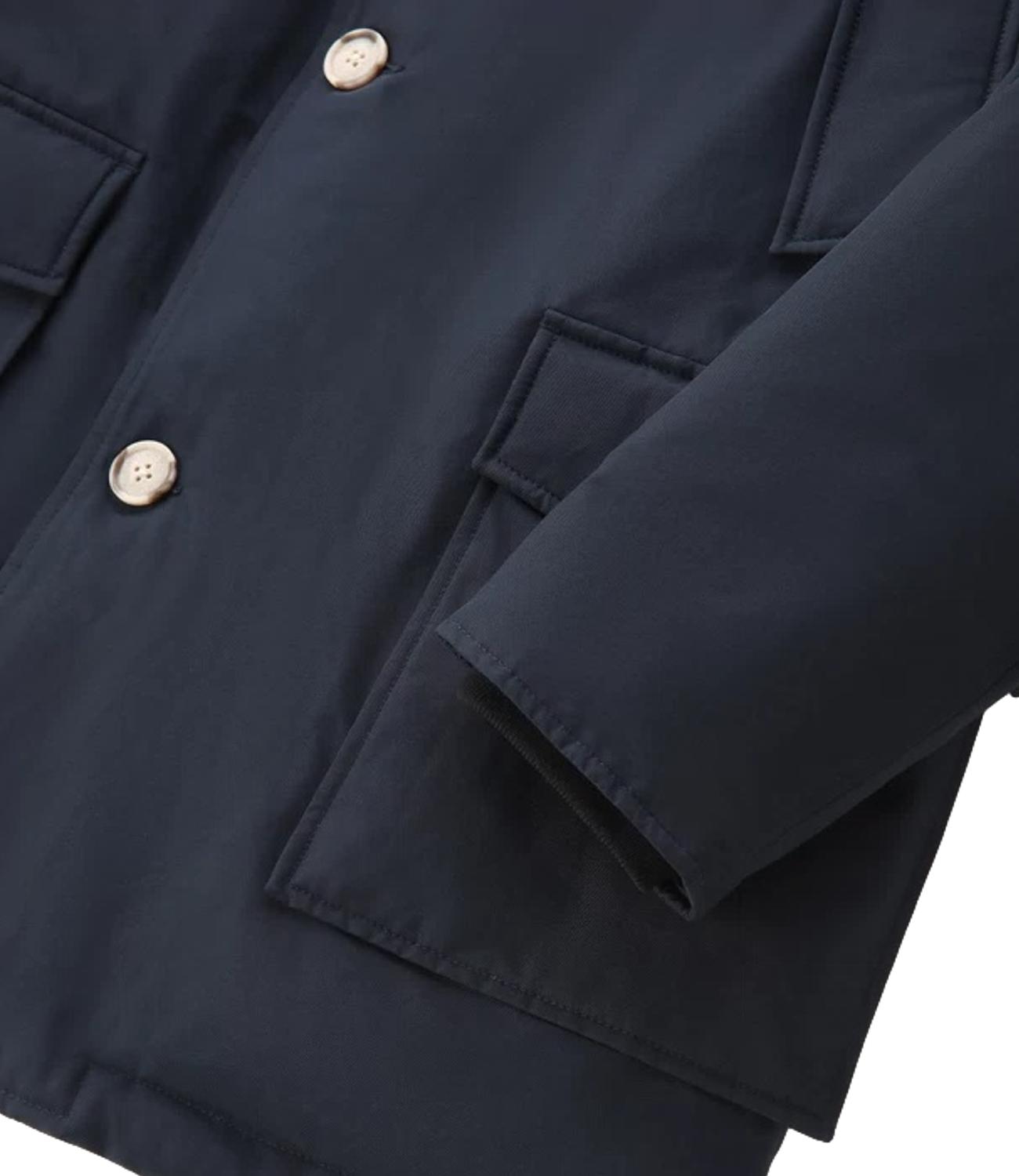 Woolrich blu Arctic Detachable Fur Parka
