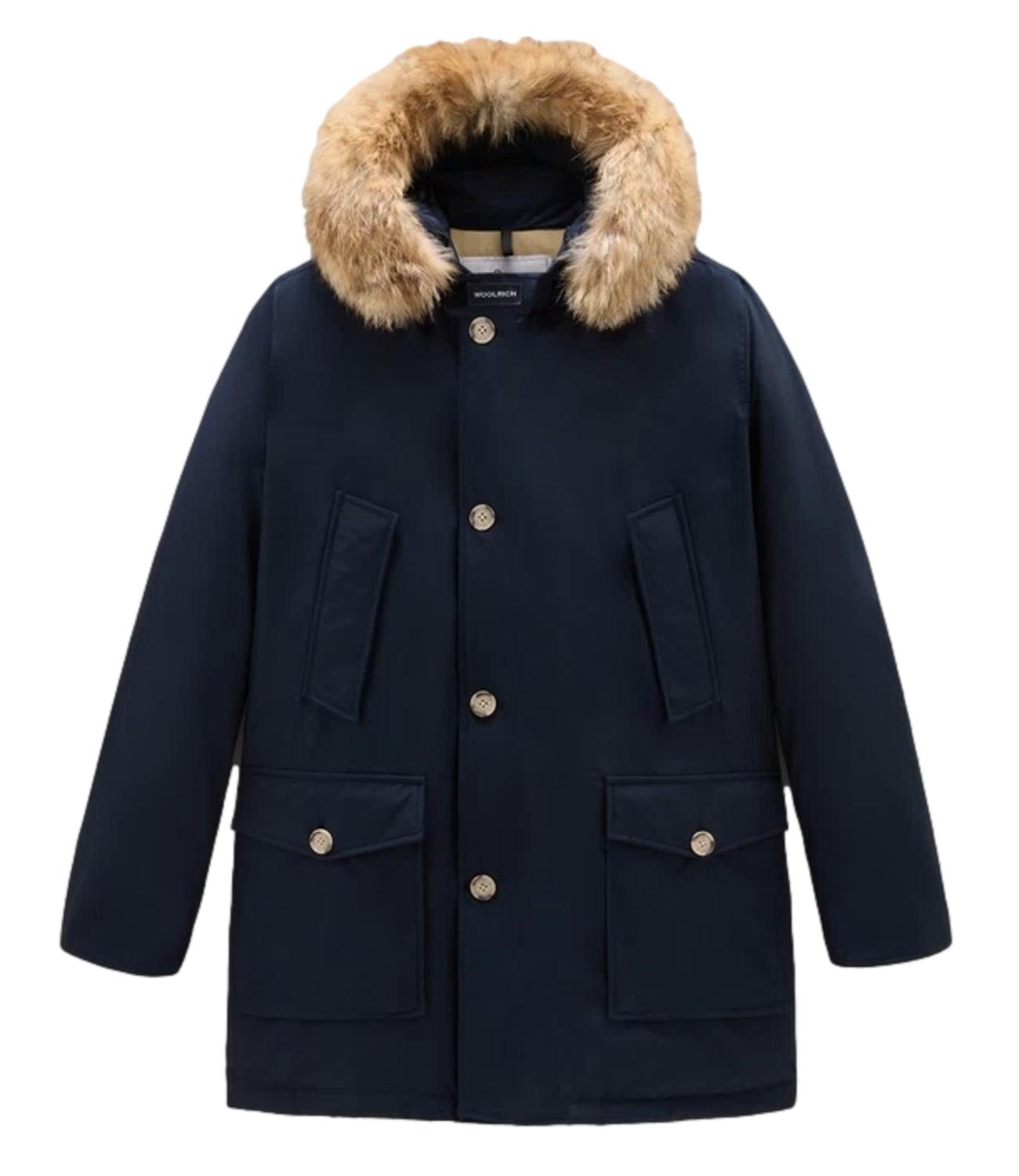 Woolrich blu Arctic Detachable Fur Parka