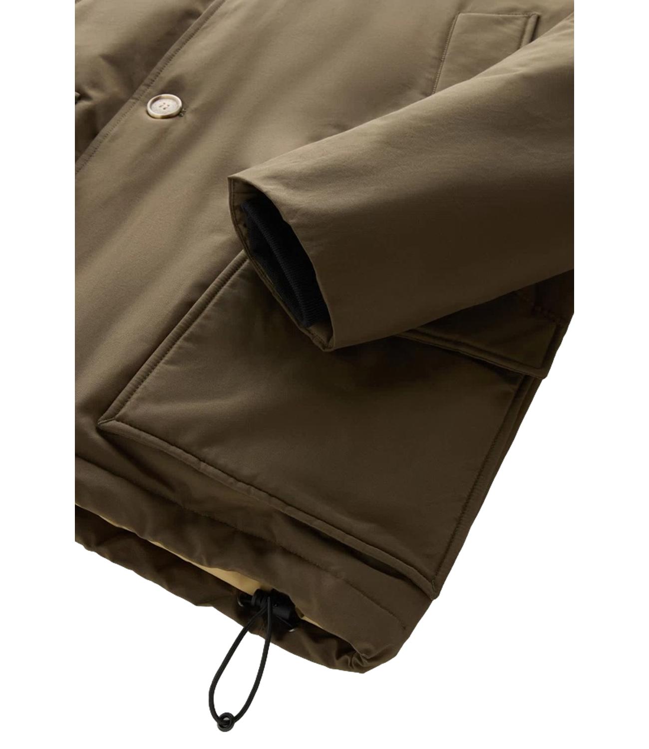 Woolrich Arctic Detachable Fur Parka dark green