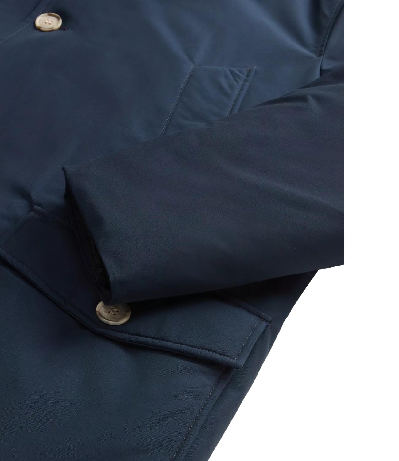 Woolrich Arctic Detachable Fur Anorak melton blue
