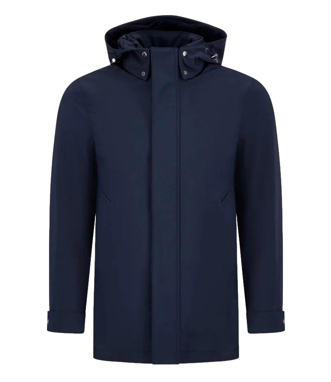 Parka SOFT SHELL BARROW MAC COAT Blu