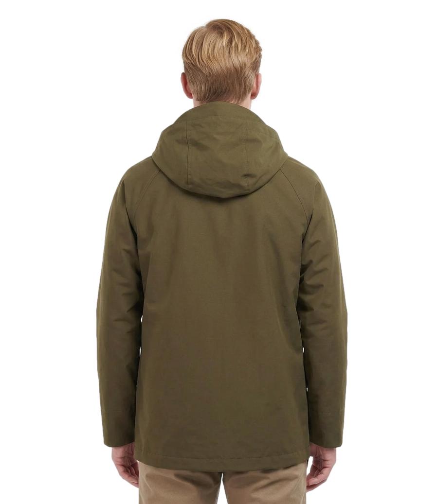 Woolrich 3L Ramar Mackinaw Coat 3In1 Dark Green Uomo