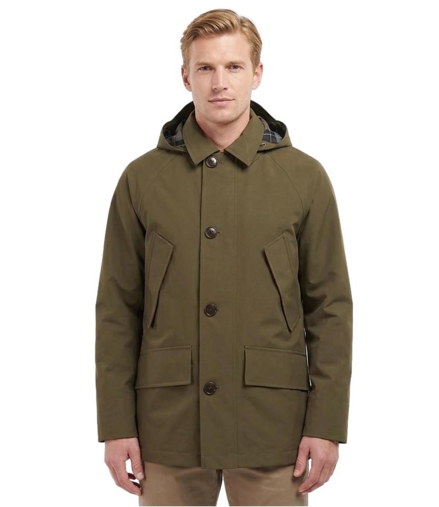 Woolrich 3L Ramar Mackinaw Coat 3In1 Dark Green Uomo