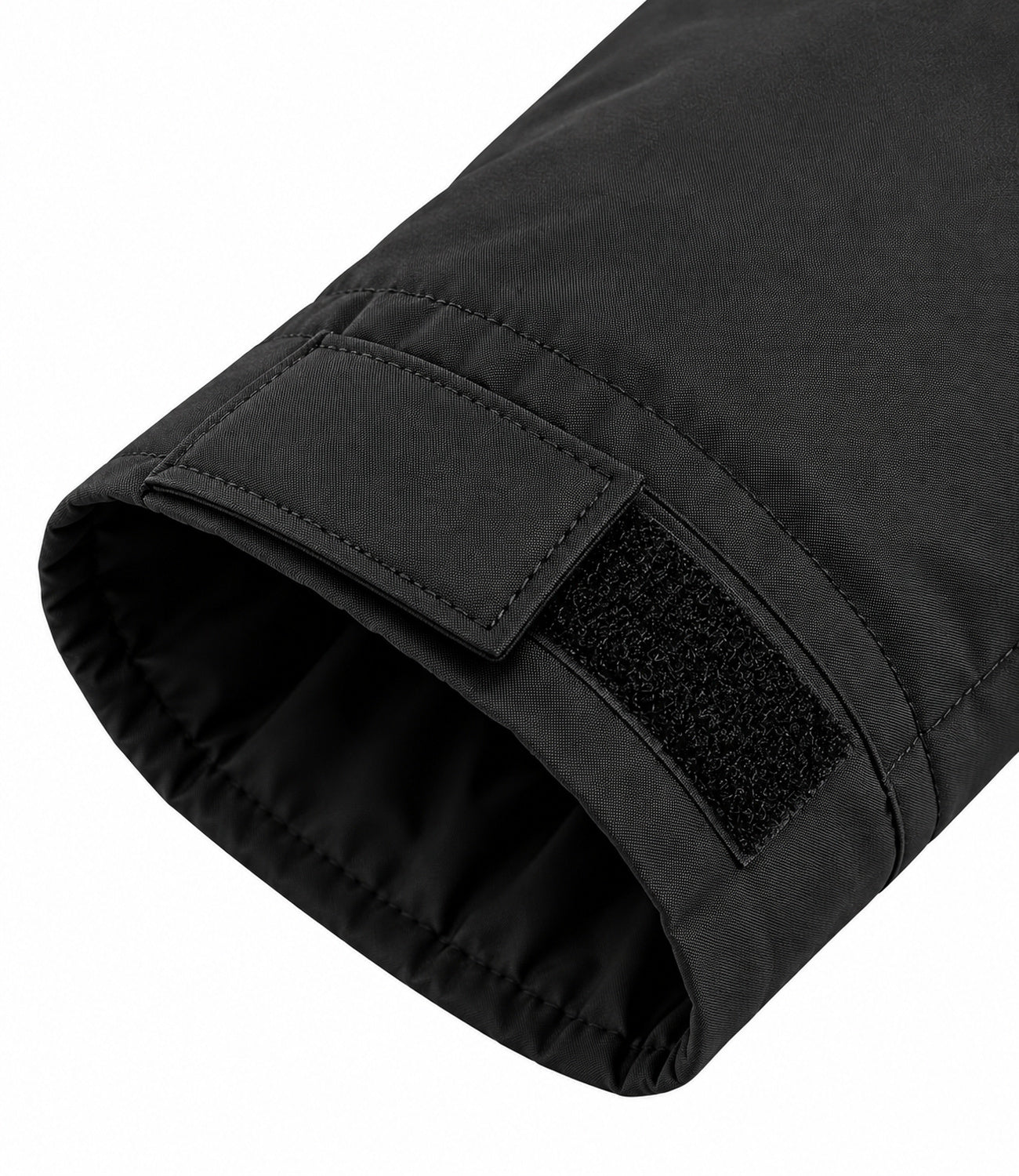 Woolrich Polar Detachable Fur Bomber Black Uomo