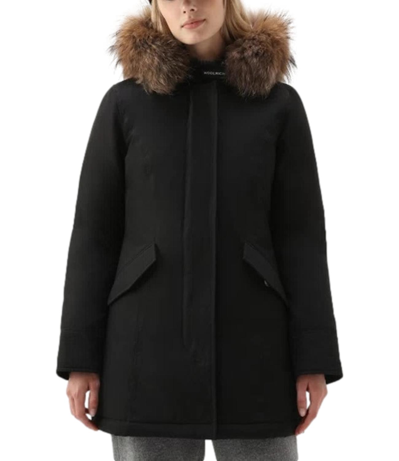 Woolrich Arctic Raccoon Parka nero donna