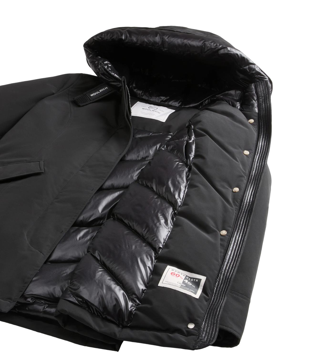 Woolrich Arctic Parka nero con cappuccio piuma d'oca