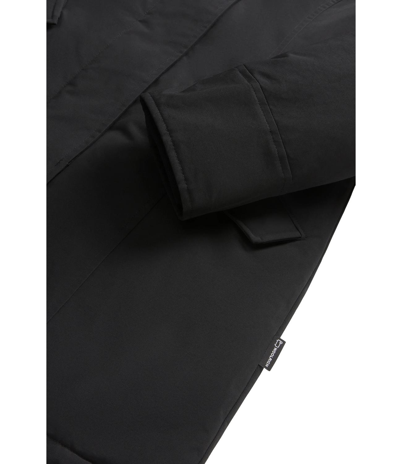 Woolrich Arctic Parka nero con cappuccio piuma d'oca