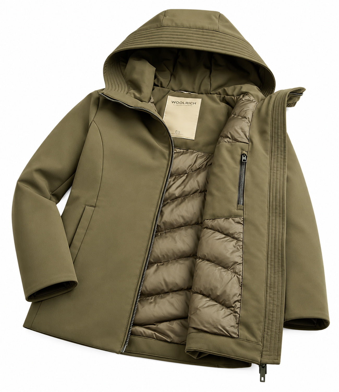 Woolrich New Firth Down Parka dark green