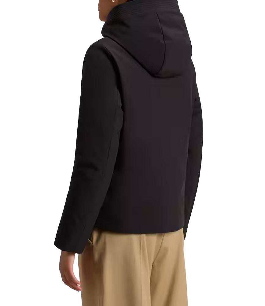 Woolrich Firth Down Short Parka nero da donna