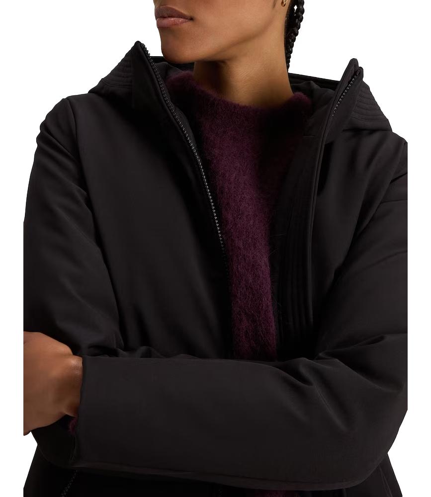 Woolrich Firth Down Short Parka nero da donna
