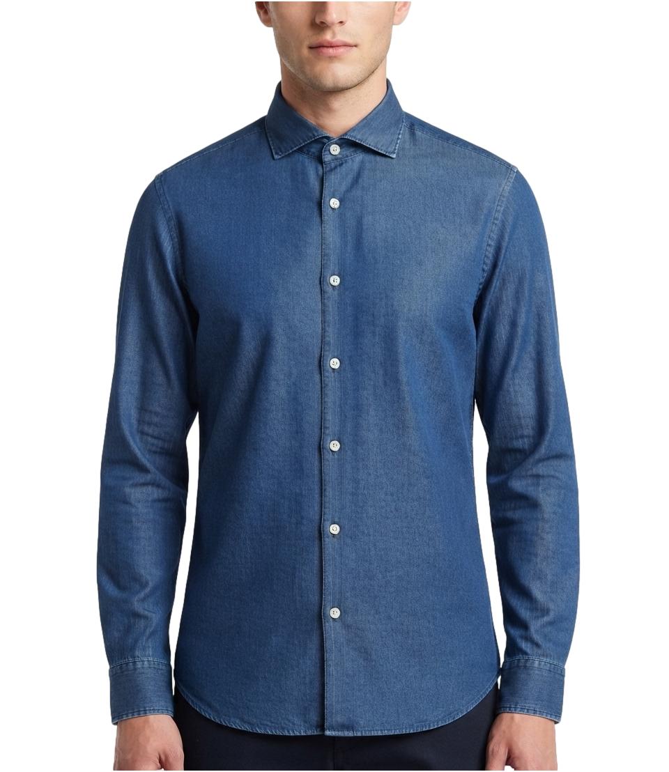 Xacus Camicia classica denim