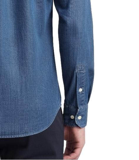 Xacus Camicia classica denim