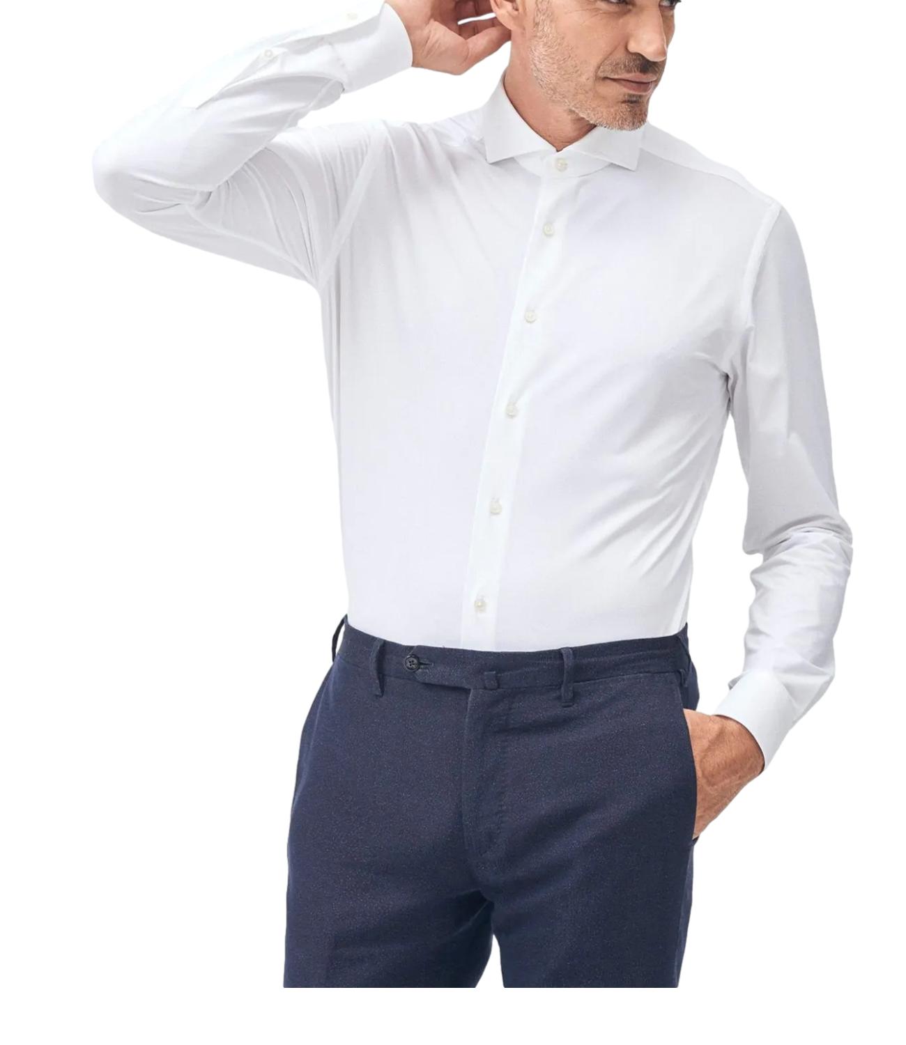 Camicia Active bianca Xacus uomo
