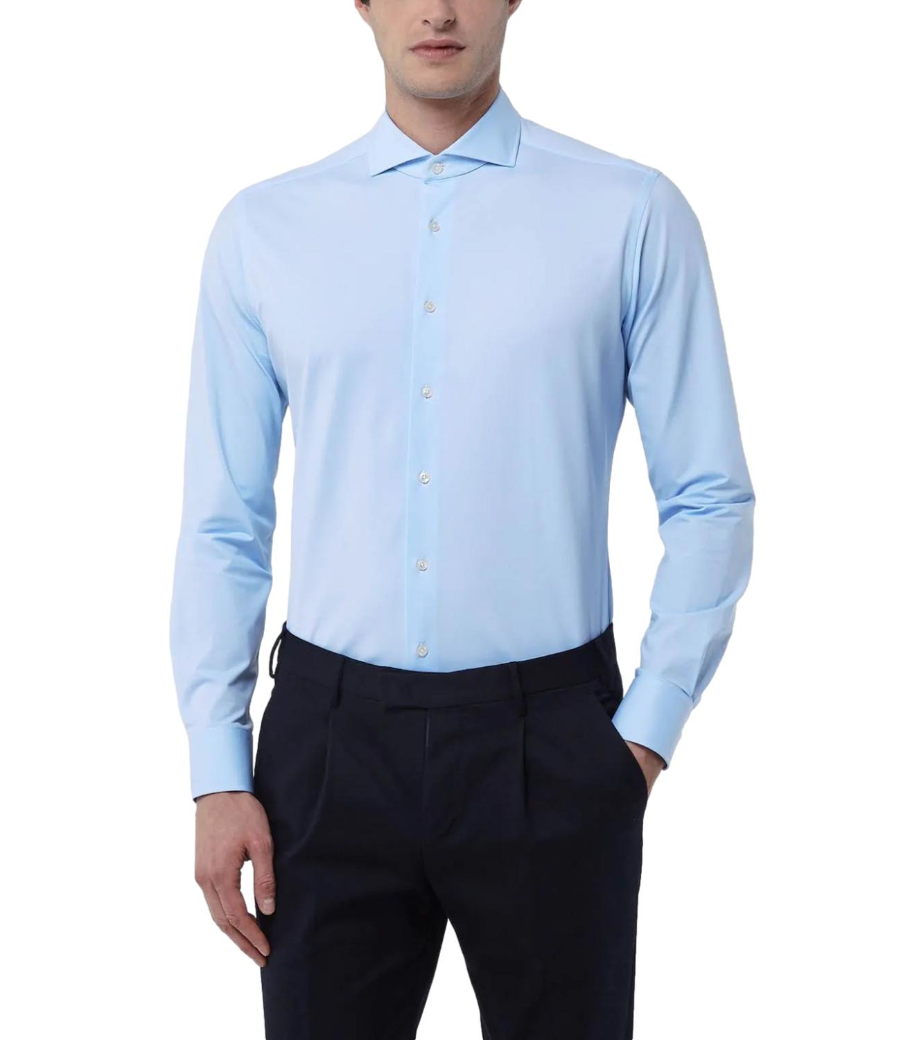 Camicia Active celeste Xacus uomo
