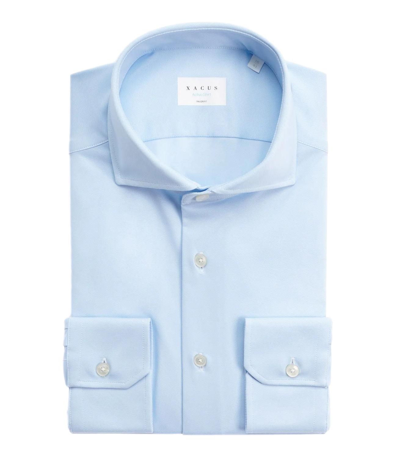 Camicia Active celeste Xacus uomo