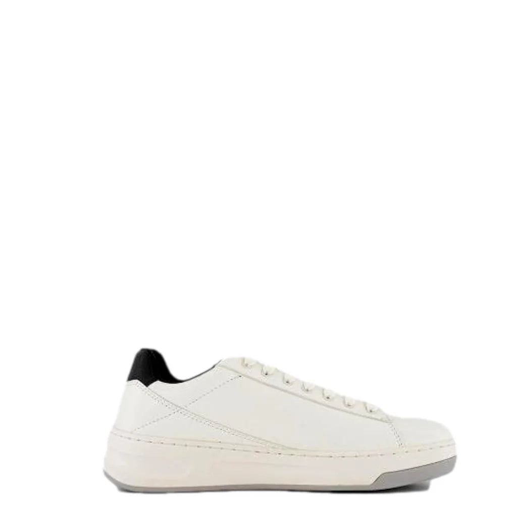 ARMANI EXCHANGE Sneakers Off white/black Uomo Leather