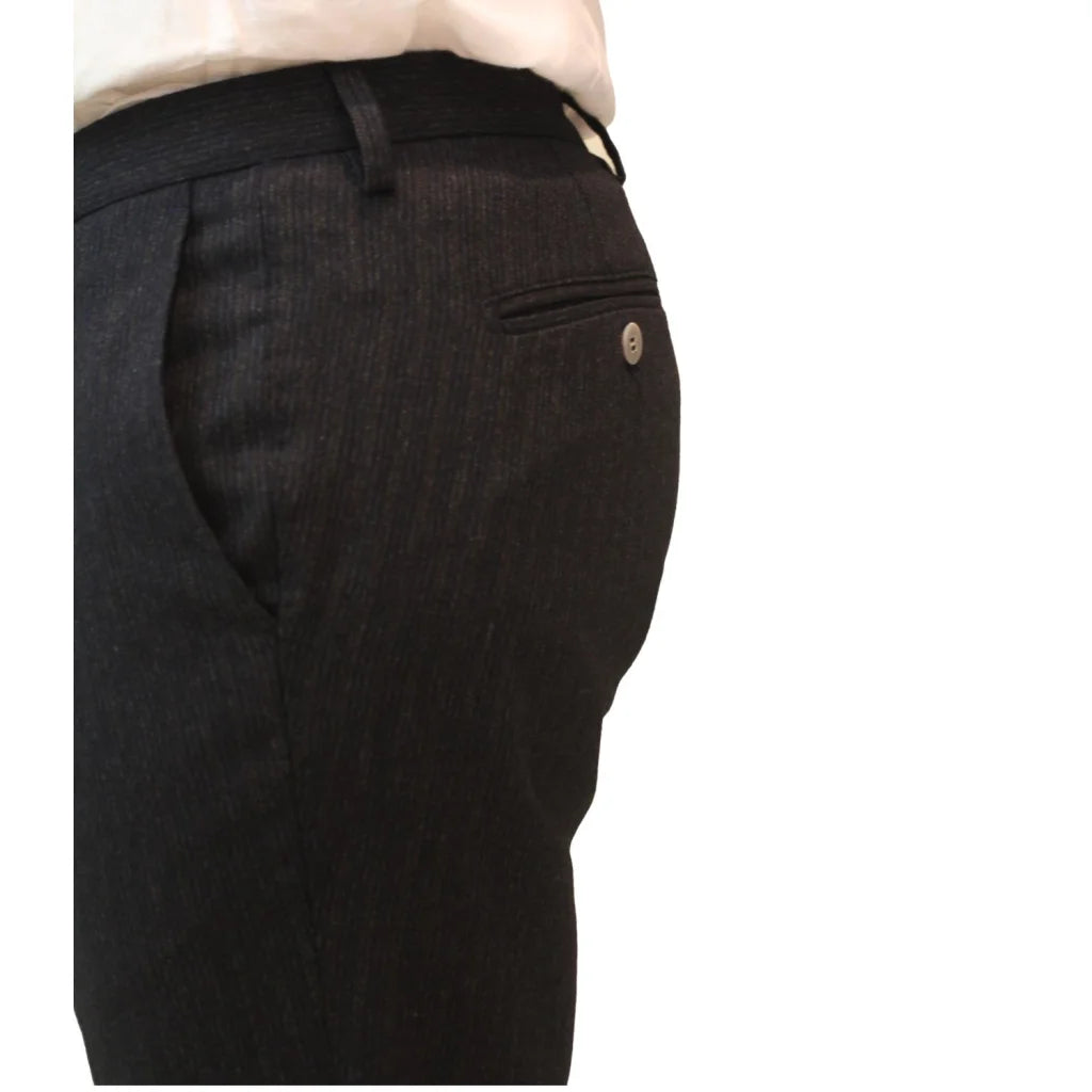 AT.P.CO Pantalone Blu a righe grigie Uomo - Gruppo Shopping