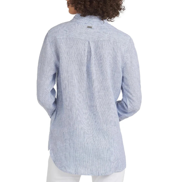 BARBOUR Camicia navy donna