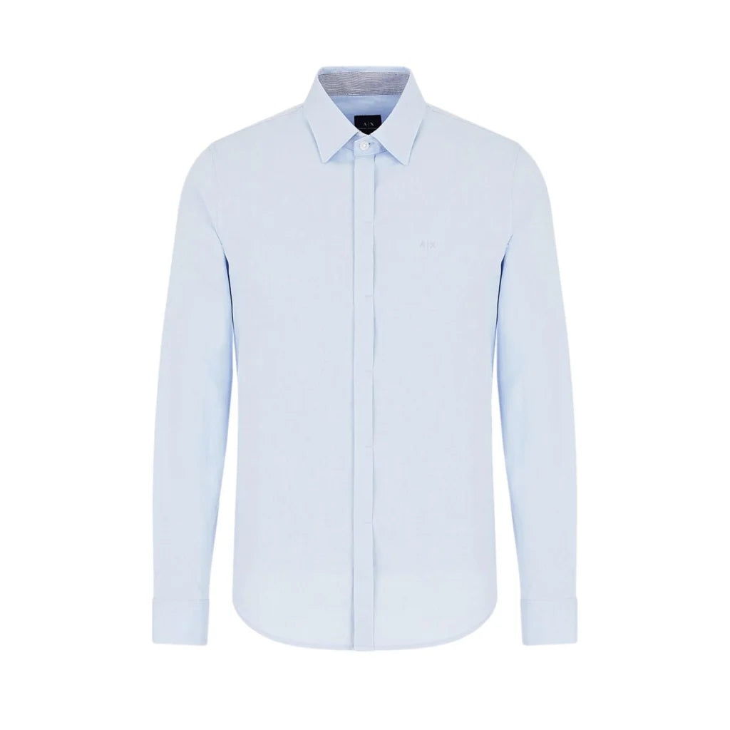 Camicia Cotone Oxford Azzurra - Gruppo Shopping