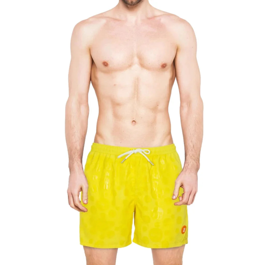 Costume Uomo Giallo Fluo - Costume