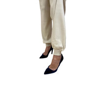 Kontatto pantalone panna donna - UNI - Pantalone