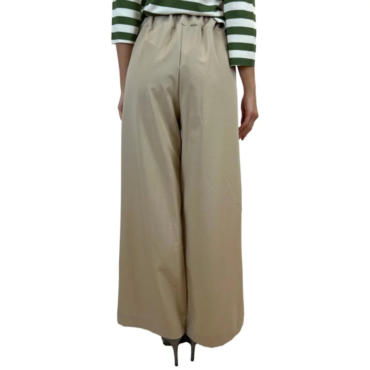 LE STREGHE Pantalone Tasche beige donna - Pantalone