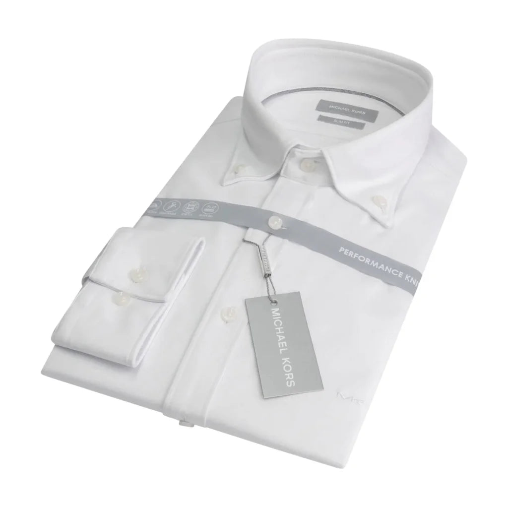 MICHEAL KORS Camicia White Uomo Slim Fit - Gruppo Shopping