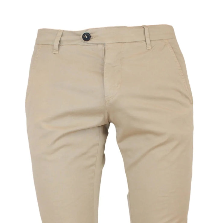 Pantalone chino Roy Roger’s beige sabbia uomo - Pantalone