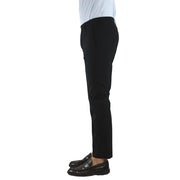 Pantalone PT Torino blu scuro in lana vergine con zip L. 30