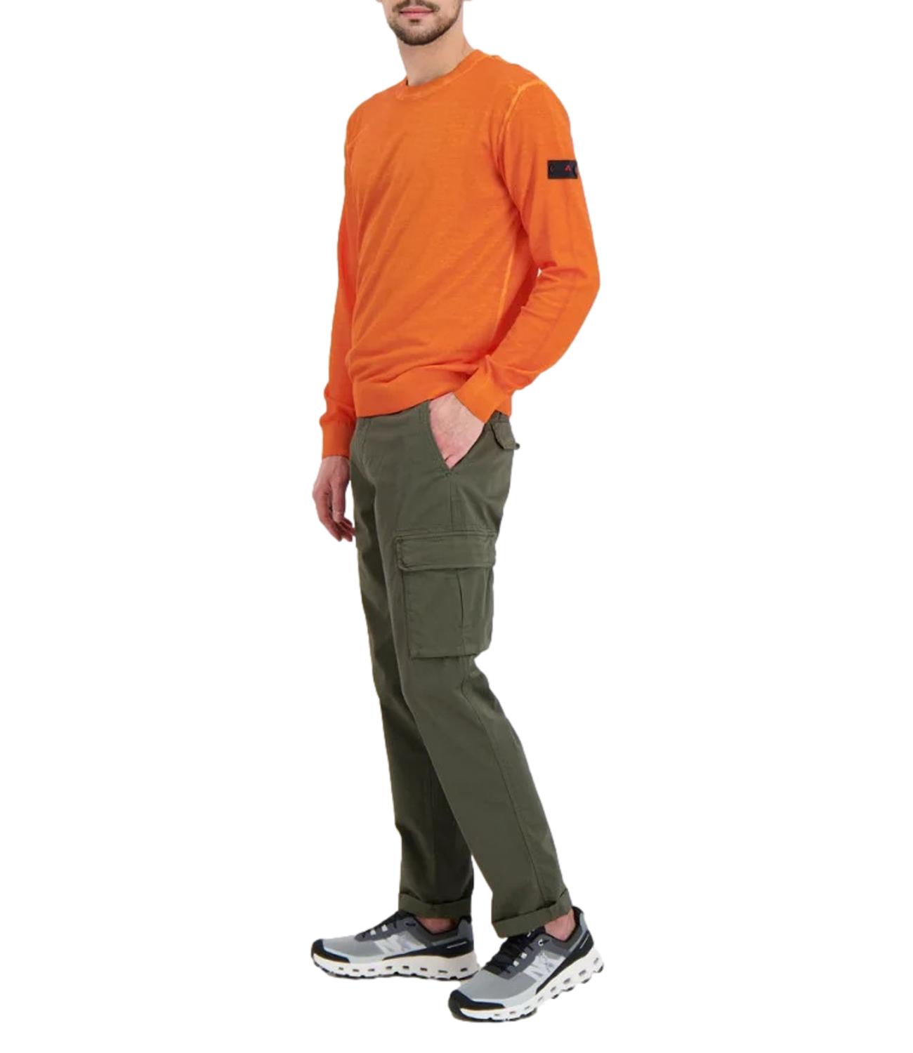 Pantalone 40 WEFT cargo Aiko verde